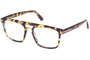 Tom Ford FT5942-B 053 ONE SIZE (54) Havana Unisex Dioptriás szemüvegek