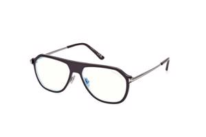 Tom Ford FT5943-B 050 ONE SIZE (56) Havana Unisex Dioptriás szemüvegek