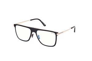 Tom Ford FT5944-B 003 ONE SIZE (55) Fekete Unisex Dioptriás szemüvegek