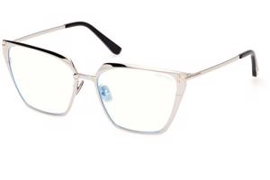 Tom Ford FT5945-B 016 ONE SIZE (56) Ezüst Férfi Dioptriás szemüvegek