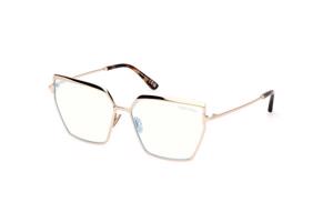 Tom Ford FT5946-B 028 ONE SIZE (57) Arany Férfi Dioptriás szemüvegek