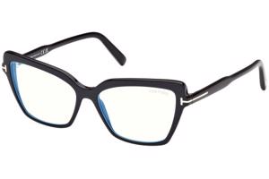 Tom Ford FT5948-B 001 ONE SIZE (55) Fekete Férfi Dioptriás szemüvegek