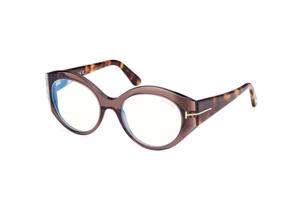 Tom Ford FT5950-B 048 ONE SIZE (53) Barna Férfi Dioptriás szemüvegek