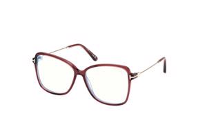 Tom Ford FT5953-B 069 ONE SIZE (55) Vörös Férfi Dioptriás szemüvegek