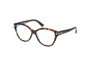 Tom Ford FT5954-B 055 ONE SIZE (54) Havana Férfi Dioptriás szemüvegek