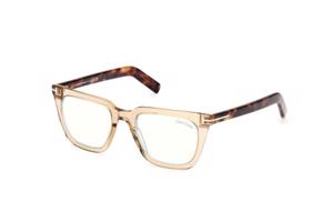 Tom Ford FT5963-B 045 ONE SIZE (50) Bézs Női Dioptriás szemüvegek