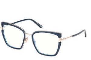 Tom Ford FT5984-B 092 ONE SIZE (54) Kék Férfi Dioptriás szemüvegek