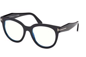 Tom Ford FT5987-B 001 ONE SIZE (52) Fekete Férfi Dioptriás szemüvegek