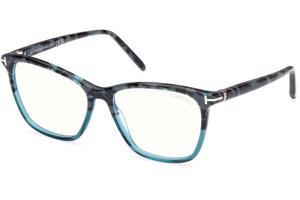 Tom Ford FT5989-B 055 ONE SIZE (55) Havana Férfi Dioptriás szemüvegek