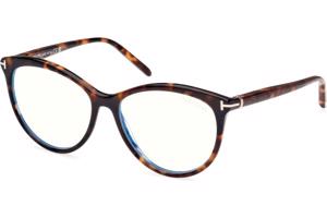 Tom Ford FT5990-B 052 ONE SIZE (55) Havana Férfi Dioptriás szemüvegek