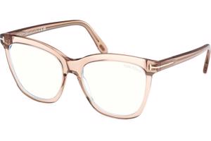 Tom Ford FT6042-B 045 ONE SIZE (54) Barna Férfi Dioptriás szemüvegek