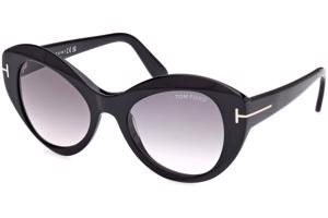 Tom Ford Guinevere FT1084 01B ONE SIZE (52) Fekete Férfi Napszemüvegek