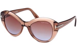 Tom Ford Guinevere FT1084 48F ONE SIZE (52) Barna Férfi Napszemüvegek