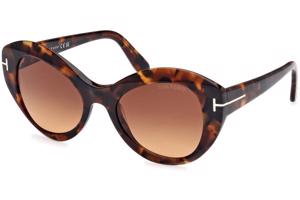 Tom Ford Guinevere FT1084 52F ONE SIZE (52) Havana Férfi Napszemüvegek