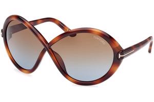 Tom Ford Jada FT1070 53F ONE SIZE (68) Havana Férfi Napszemüvegek