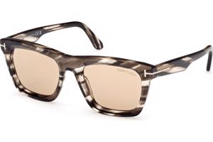 Tom Ford Lelio FT1207 56E ONE SIZE (52) Szürke Női Napszemüvegek