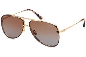 Tom Ford Leon FT1071 30F ONE SIZE (62) Arany Női Napszemüvegek