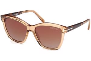 Tom Ford Lucia FT1087 45F ONE SIZE (54) Barna Férfi Napszemüvegek