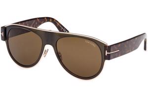 Tom Ford Lyle-02 FT1074 51J ONE SIZE (58) Barna Unisex Napszemüvegek