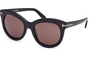 Tom Ford Odette FT1189 01E ONE SIZE (53) Fekete Férfi Napszemüvegek