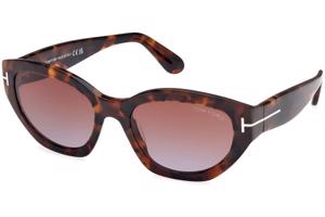 Tom Ford Penny FT1086 52F ONE SIZE (55) Havana Férfi Napszemüvegek