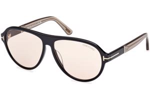 Tom Ford Quincy FT1080 01E ONE SIZE (59) Fekete Női Napszemüvegek