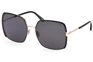 Tom Ford Raphaela FT1006 02A ONE SIZE (60) Fekete Férfi Napszemüvegek