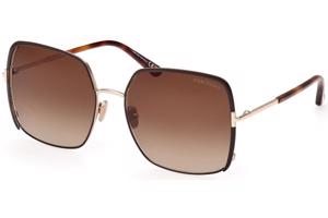 Tom Ford Raphaela FT1006 48F ONE SIZE (60) Barna Férfi Napszemüvegek