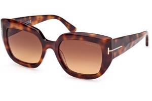 Tom Ford Saltzman FT1192 53F ONE SIZE (53) Havana Férfi Napszemüvegek