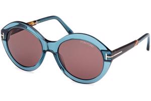 Tom Ford Seraphina FT1088 90E ONE SIZE (55) Kék Férfi Napszemüvegek