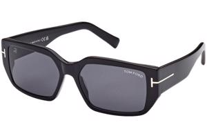 Tom Ford Silvano FT0989 01A ONE SIZE (56) Fekete Férfi Napszemüvegek