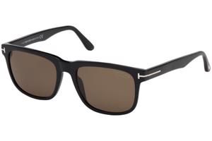 Tom Ford Stephenson FT0775 01H Polarized ONE SIZE (56) Fekete Női Napszemüvegek