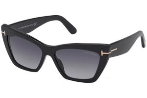 Tom Ford Wyatt FT0871 01B ONE SIZE (56) Fekete Férfi Napszemüvegek