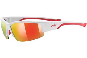 uvex sportstyle 215 Matte White / Red S3 M (69) Fehér Unisex Napszemüvegek