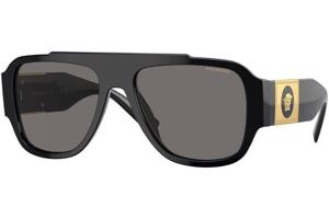 Versace Macy'S Aviator VE4436U GB1/81 Polarized ONE SIZE (57) Fekete Női Napszemüvegek