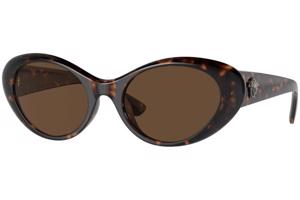 Versace VE4455U 108/73 ONE SIZE (53) Havana Férfi Napszemüvegek